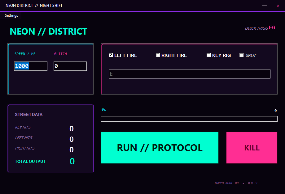 AACore Neon District skin