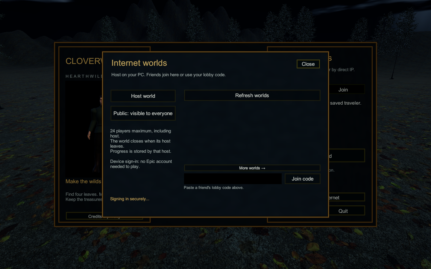 Actual Cloverwrath internet world browser
